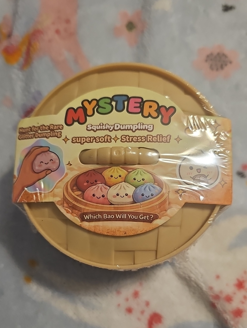 MYSTERY RANCH Beige Squishy Dumpling Plush Toy